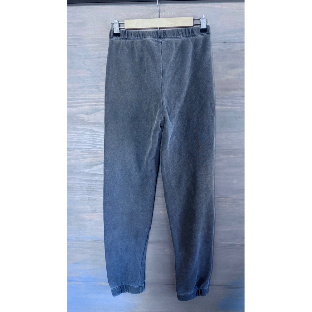 Joah Brown Lace Up Joggers in washed grey Size S/M Small Medium - Picture 5 of 6